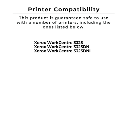 Zoomtoner Compatible Xerox 106R02313 High Yield Laser Toner Cartridge