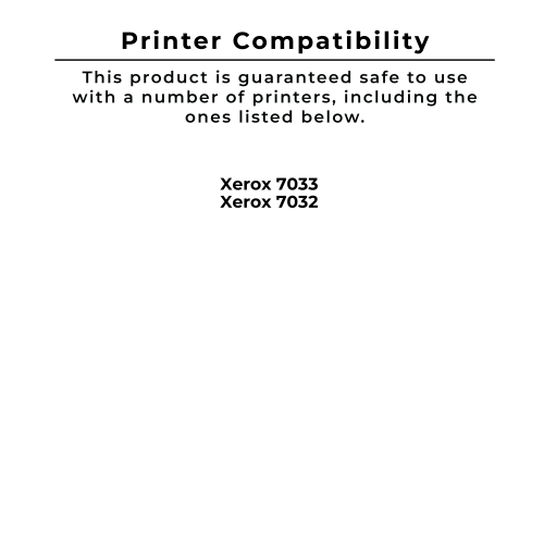 Zoomtoner compatible Xerox 8R3683 x2 rubans à transfert thermique