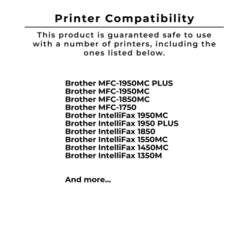 Zoomtoner Compatible BROTHER PC101 Thermal Transfer Ribbon Cartridge