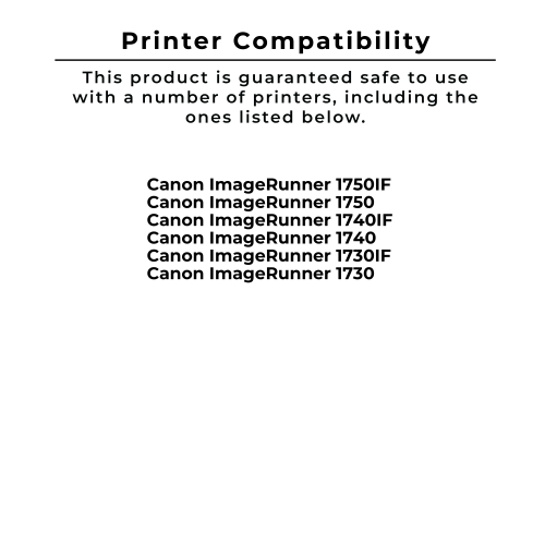 Zoomtoner Compatible CANON 2787B003AA Laser Toner Cartridge Black