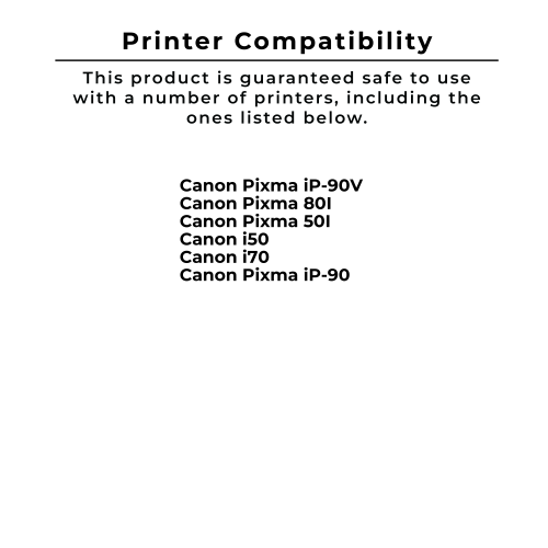 Zoomtoner Compatible CANON BCI15BK Ink / Inkjet Cartridge Black