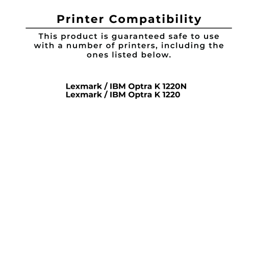 Cartouche de toner laser Lexmark/IBM 11A4097 compatible avec Zoomtoner
