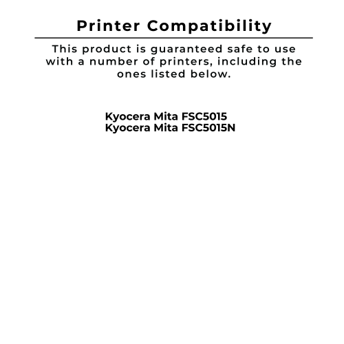 Zoomtoner Compatible KYOCERA / MITA TK-522 Laser Toner Cartridge Set Black Cyan Magenta Yellow