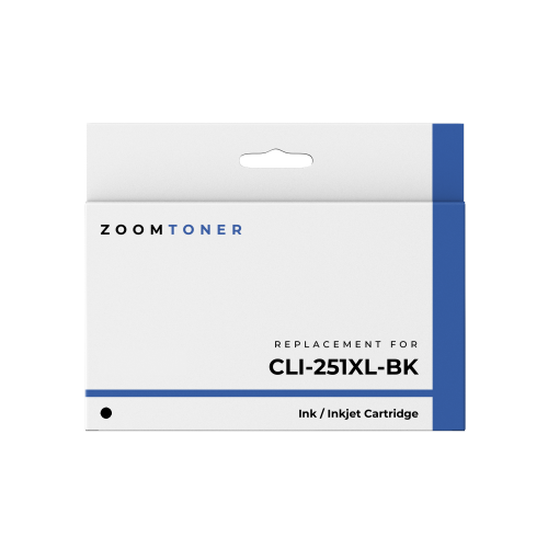Zoomtoner Compatible CANON CLI-251XL Ink / Inkjet High Yield Cartridge Black
