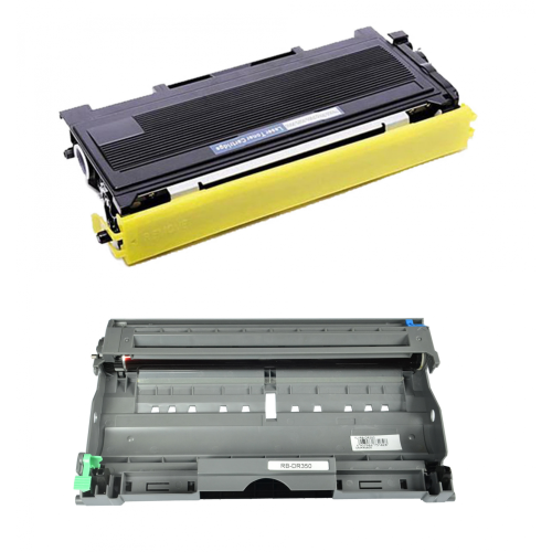 Zoomtoner Compatible BROTHER DR350 & TN350 DRUM UNIT / Laser Toner Cartridge COMBO PACK