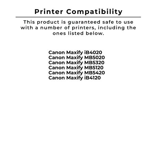 Zoomtoner Compatible CANON 9270B001 Ink / Inkjet Catridge High Yield Yellow