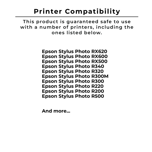 Zoomtoner Compatible EPSON T048120 Ink / Inkjet Cartridge Black