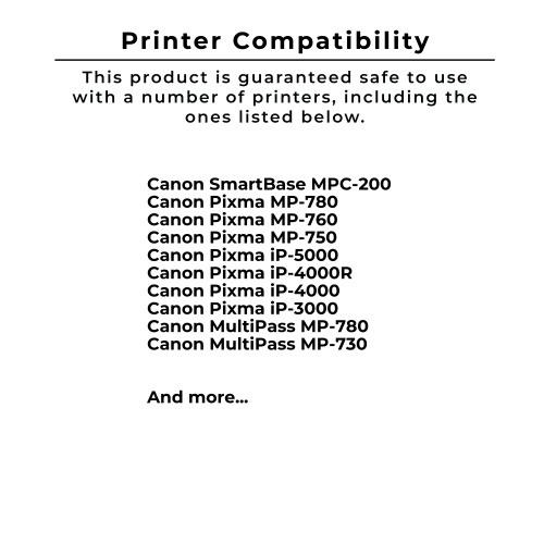 Zoomtoner Compatible CANON BCI3e Ink / Inkjet Cartridges Set Black Cyan Yellow Magenta