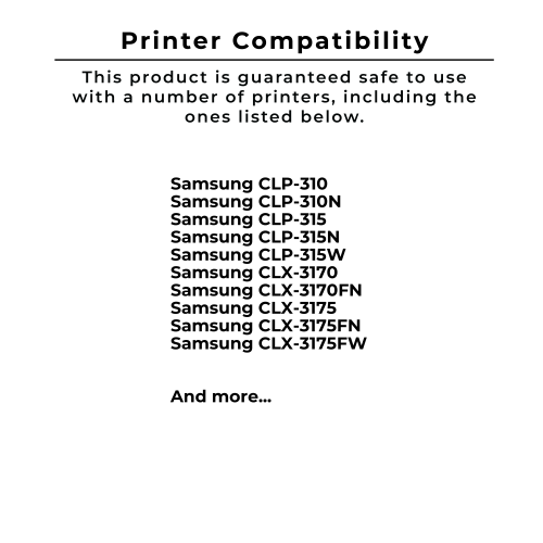 Zoomtoner Compatible SAMSUNG CLT-C409S Laser Toner Cartridge Cyan