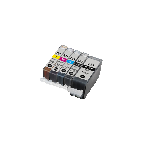 Zoomtoner Compatible CANON PGI 220BK + CLI221 SET Ink / Inkjet Cartridge Set