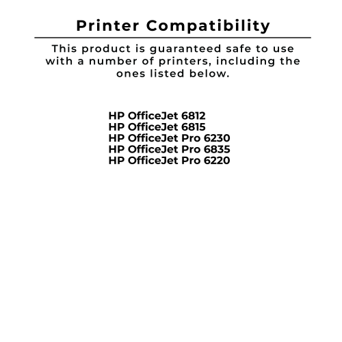 Zoomtoner Compatible HP C2P23AN Ink / Inkjet Cartridge Black High Yield