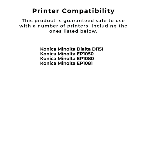 Zoomtoner compatible KONICA / MINOLTA 8932-402 Cartouche de toner laser noir
