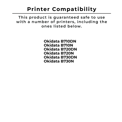 Zoomtoner Compatible OKIDATA 52123601 Laser Toner Cartridge Black