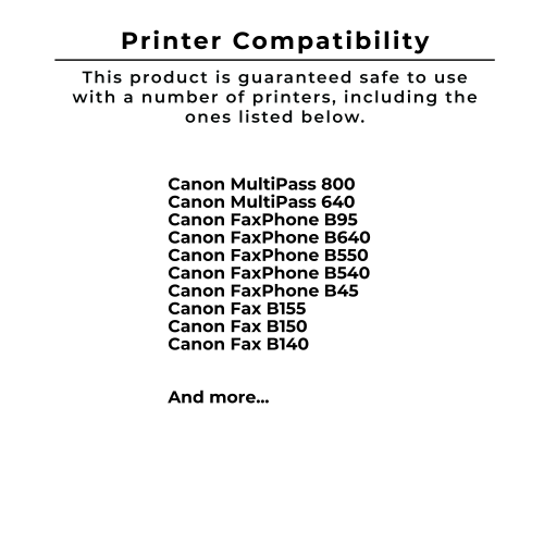 Cartouche d’encre noire compatible avec Canon BX3 de Zoomtoner