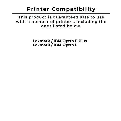 Zoomtoner Compatible LEXMARK / IBM 69G8257 Laser DRUM UNIT