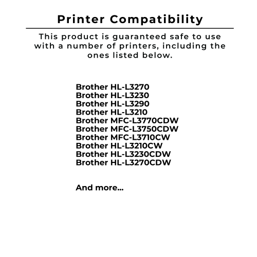 Zoomtoner Compatible BROTHER TN227BK Black High Yield Laser Toner Cartridge With Chip