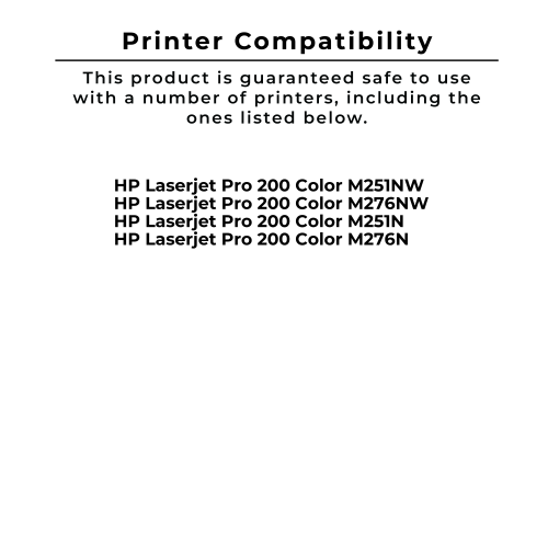 Zoomtoner Compatible HP CF211A HP131A Laser Toner Cartridge Cyan