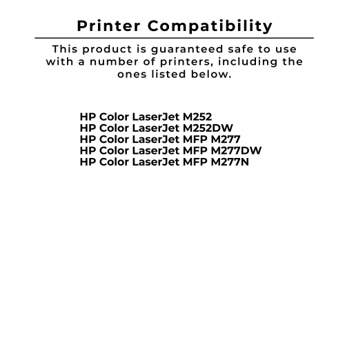 Zoomtoner Compatible HP CF403X Laser Toner Cartridge High Yield Magenta