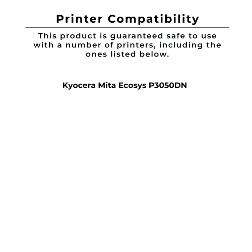 Zoomtoner Compatible KYOCERA / MITA TK3172 Laser Toner Cartridge Black