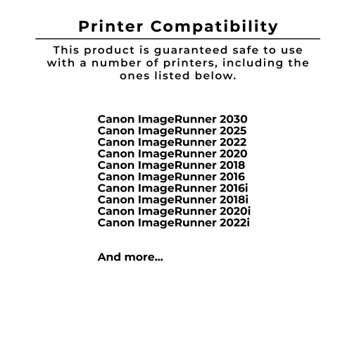 Zoomtoner Compatible pour Canon 0384b003aa CarTouche De Toner Laser