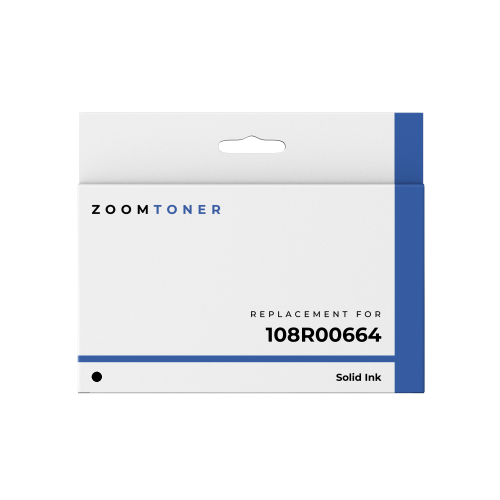 Zoomtoner Compatible Xerox 108R00664 Solid Ink Sticks Black