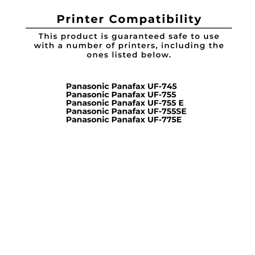 Zoomtoner Compatible PANASONIC UG3204 Laser Toner Cartridge