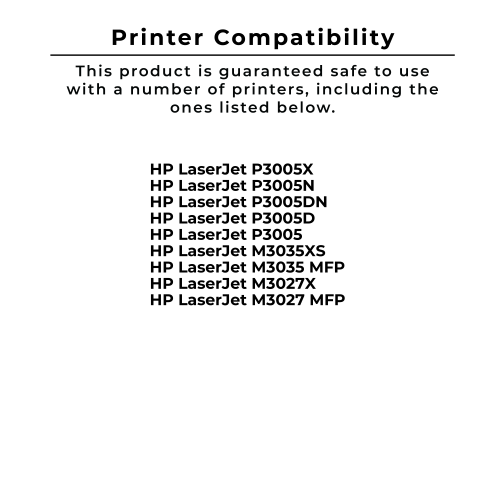 Zoomtoner Compatible HP Q7551X HP51X Laser Toner Cartridge High Yield