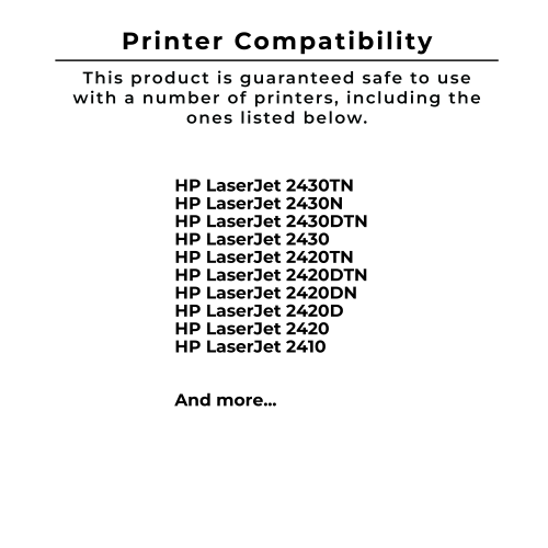 Zoomtoner Compatible MICR HP Q6511X HP11X Laser Toner Cartridge High Yield