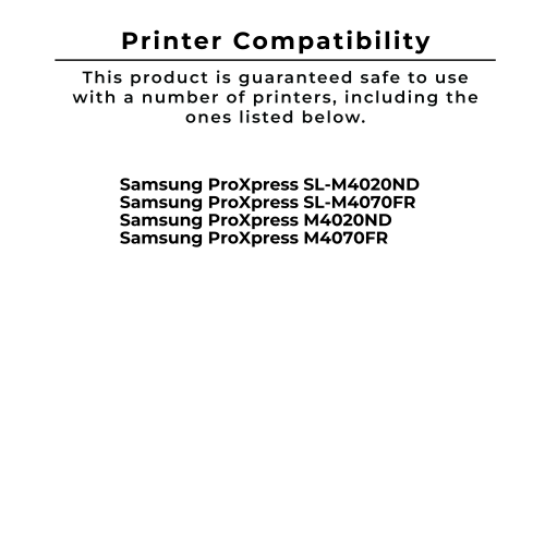 Zoomtoner Compatible SAMSUNG MLT-D203U Laser Toner Cartridge Black Ultra High Yield