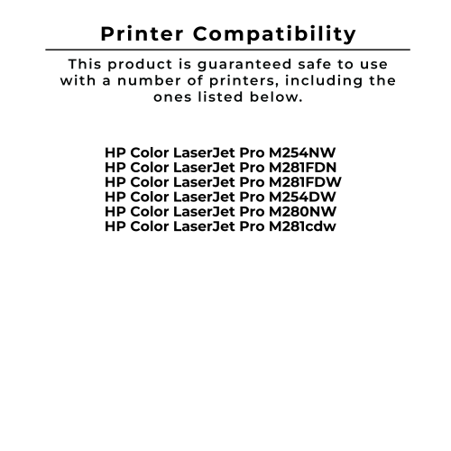 Zoomtoner Compatible HP CF502A Laser Toner Cartridge Yellow