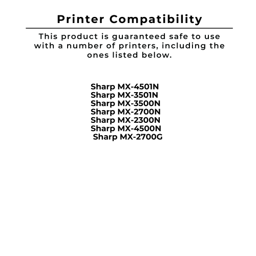 Zoomtoner Compatible SHARP MX-27NTCA Laser Toner Cartridge Cyan