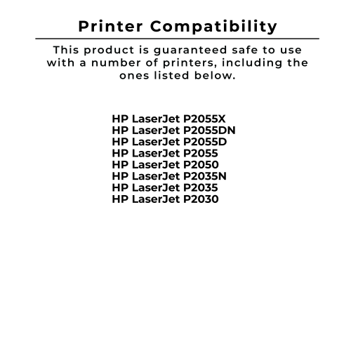 Zoomtoner Compatible MICR HP CE505A HP05A Laser Toner Cartridge
