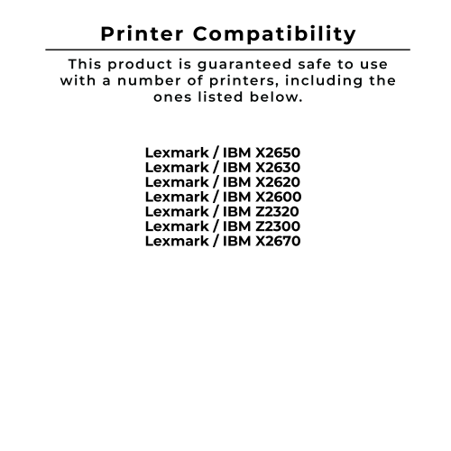 Cartouche d’encre/d’encre à jet d’encre compatible AVEC les IMPRIMANTES 18C2090 et 18C2110 DE Lexmark Paquet de trois couleurs noires