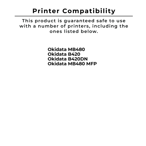 Zoomtoner Compatible OKIDATA 43979215 Laser Toner Cartridge Black