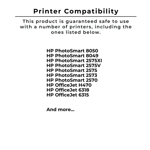 Zoomtoner Compatible HP C9364W Ink / Inkjet Cartridge Black