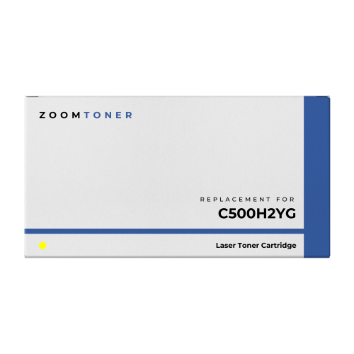 Zoomtoner Compatible LEXMARK / IBM C500H2YG Laser Toner Cartridge Yellow High Yield