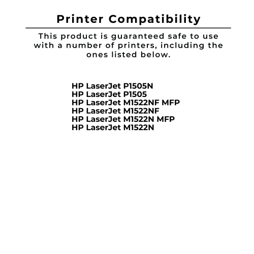 Zoomtoner Compatible MICR HP CB436A HP36A Laser Toner Cartridge