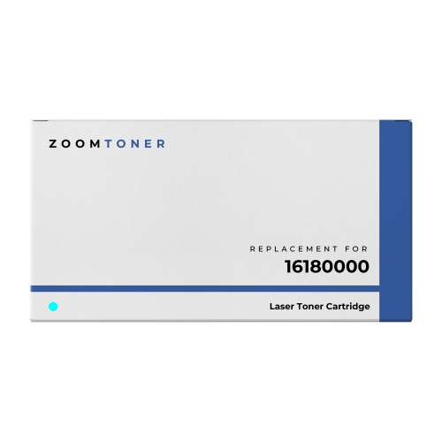 Zoomtoner Compatible XEROX / TEKTRONIX 016180000 Laser Toner Cartridge Cyan High Yield