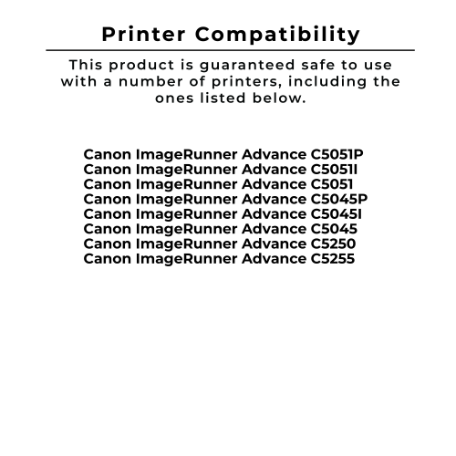 Zoomtoner Compatible CANON 2793B003AA GPR-30C Laser Toner Cartridge Cyan