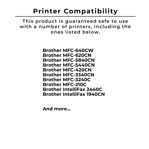 Zoomtoner Compatible BROTHER LC41BK Ink / Inkjet Cartridge Black
