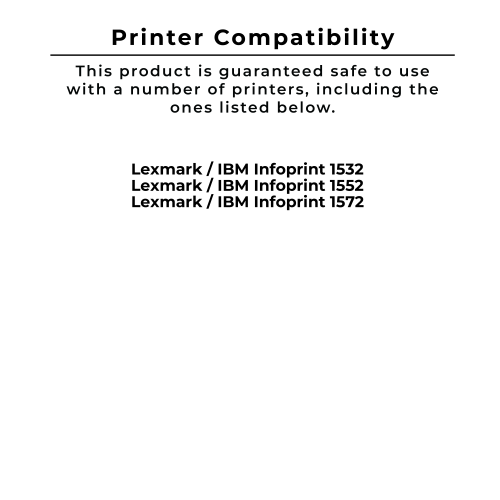 Zoomtoner Compatible MICR LEXMARK / IBM 75P6961 Laser Toner Cartridge