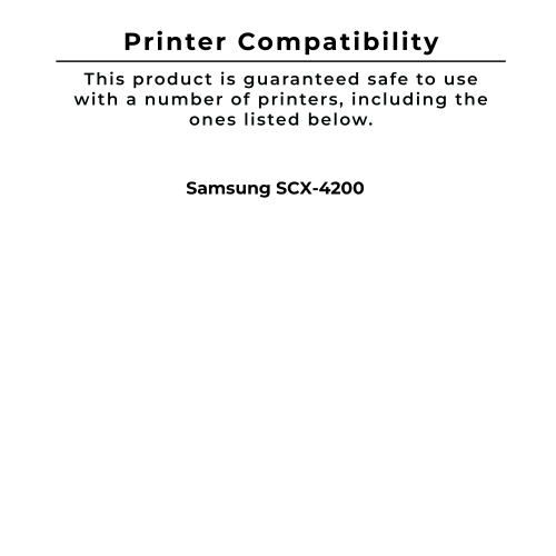 Zoomtoner Compatible SAMSUNG SCX-D4200A Laser Toner Cartridge
