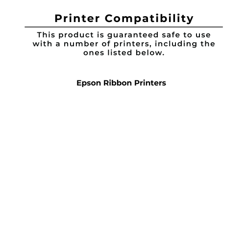 Zoomtoner Compatible EPSON ERC-37PL Ribbons 6-PACK Purple