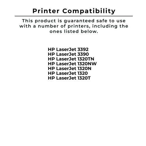 Zoomtoner Compatible HP Q5949X HP49X Laser Toner Cartridge High Yield