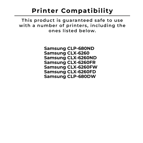 Zoomtoner Compatible SAMSUNG CLT-K506L Laser Toner Cartridge Black