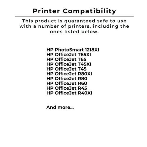 Zoomtoner Compatible HP 51645A / C1823A Ink / Inkjet Cartridge Combo Pack Black Tri-Color
