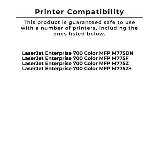 Zoomtoner Compatible HP CE340A Laser Toner Cartridge Black