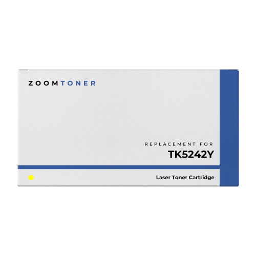 Zoomtoner Compatible Kyocera / Mita TK5242Y Laser Toner Cartridge Yellow