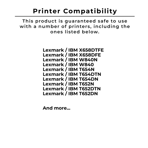 Zoomtoner Compatible LEXMARK / IBM 25A0013 Laser Staple Cartridge Box of 3