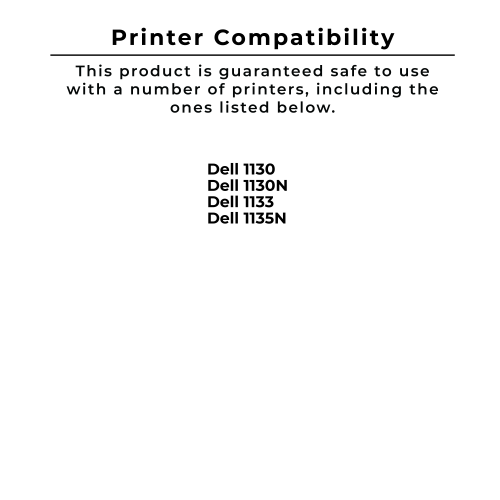 Zoomtoner Compatible DELL 330-9523 / 1130 Laser Toner Cartridge